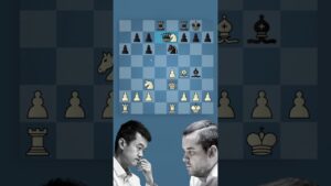 Nepo vs Ding, World Chess Championship GAME 1