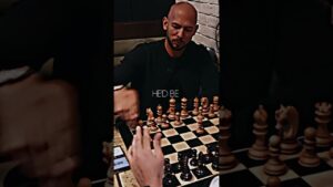 Tate’s father beating him in chess from the other room !? 🥶😱
