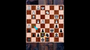 chess winning tricks || Trap the Queen 👑 || #chess #shorts