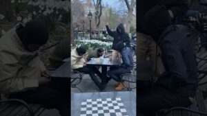 Playing chess with @ShaEk ♔