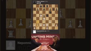 Richard Rapport against  Nepomniachtchi in Chess Classic Romania 2023