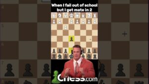 When You Get Mate In TWO! #shorts #chess #cupid CUPID!