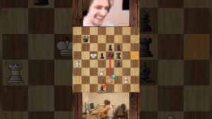 Amazing checkmate 😱 #chess