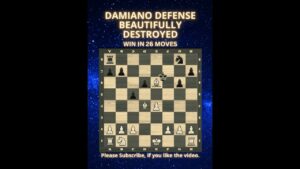Damiano Defense | Beautifully Destroyed | Chess Openings | Chess Tricks | Chess Game | Learn Chess