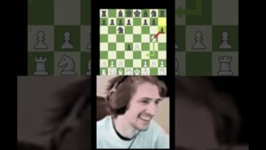 Dont Take The Knight! (Brilliant Knight sacrifice for a Brilliant mate!) #brilliant #chess #comedy