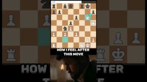 How I Feel After This Move  #chess #chesscom #brilliantmove