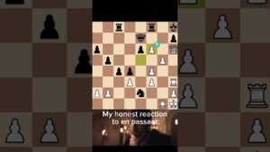 I think I found the first brilliant en passant #chess #magnuscarlsen #trending #meme #enpassant