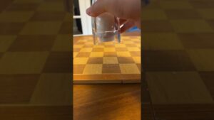 Putting salt on a chess board