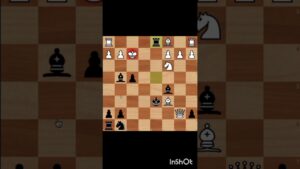 Queen sacirifice ⚔️❌🌟#chess