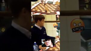 Young Magnus loses the end game and stroms off 😱