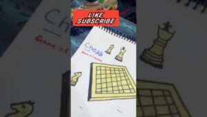 chess ~The Game of Masters…🤫😎  #chess #drawing #shorts