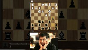 ANAND STOP LEVON ARONIAN IN 23 MOVES #shorts #chess