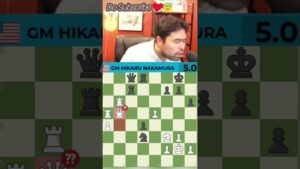 HIKARU NAKAMURA’S hilarious reaction to a rare Magnus Carlsen BLUNDER!