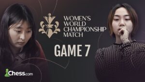 Lei Tingjie v Ju Wenjun | Is Ju’s Comeback on the Cards? FIDE Women’s World Championship 2023 Game 7