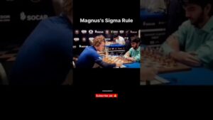 Chess master magnus Sigma rule 🔥#chess #brainpower #magnuscarlsen #shorts