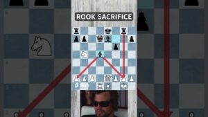 Sacrifice the rook ♟#chess