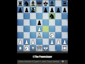 ♟️♟️ The John Tracy Gambit ♟️♟️  #chess #chessmate #chessopening