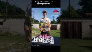 Chess Player and Artist for @Chessable #shorts #chess #art