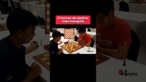 El torneo de ajedrez más tranquilo #ajedrez #chess