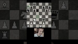 No way for blunder👽 #chess #checkmate #queen #brilliantmove