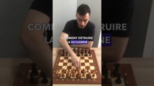 Comment détruire la sicilienne 💪🏻♟️#chess