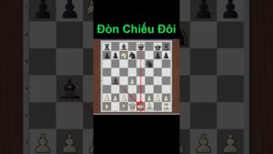 Double Check !! Đòn Chiếu Đôi!!#covua  #chess #daychoicovua
