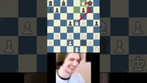 Excellent Queen Sacrifice! #shorts #short #chess