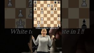 MORNING PUZZLE checkmate in 1 move ♟️👑  #chess #checkmate #chessshorts #puzzle #shorts #reels