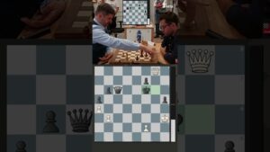 Secret of Queen Endgame in Chess! #shorts
