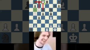Excellent Queen Sacrifice! #shorts #short #chess