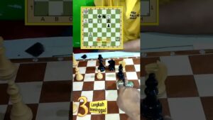 Mas Arif Rocker ganteng gagal pecahkan problem Catur 3 langkah skakmat #chess