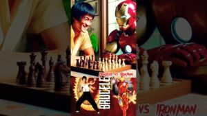 Bruce Lee 🐉 & Avengers Playing Chess 💥 Anime Edit #shorts