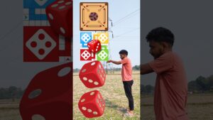 Carrom board, Ludo, Chess, Pool ball – funny vfx magic video #shorts