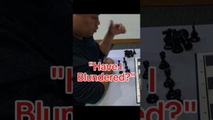 Did the FM Blunder? #chess #blitzchess