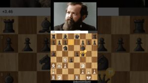 AMAZING GAME BY WILHELM STEINITZ 🔥😱 | #chess #checkmate #chesstactics #hikaru #phonk #music #magnus