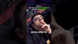 Candidate in Sleep mode at FIDE Candidates! #shorts #chess