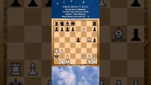 Eero Einar Book vs A Hiidenheimo ||Helsinki Jr. t (1924) #chessroyaltybilly #chess #shorts
