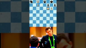 Magnus Carlsen reaction when he saw a Brilliant Move #chess #shorts