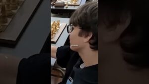 She Had Him Shook At The Handshake #chess #grandmaster #checkmate #foryou #shorts