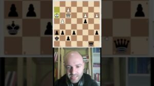 Tiempeo un final de damas bastante complejo #ajedrez #chess #tactica #final #tiempeo