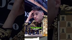 Vidit Beats Alireza with 99.5% Accuracy #chess #fidecandidates #viditgujrathi #candidates2024