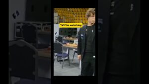 When Magnus Carlsen watch your game #shorts #chess