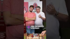 40000 ELO CHESS GAME💀 #shorts