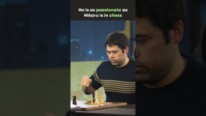 As passionate as Hikaru in Chess #shorts #chess #gmhikaru