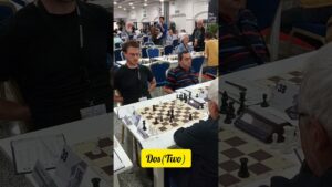 Back-to-back Double Rook endgames on 3 boards! #chess #sardinia #undostres