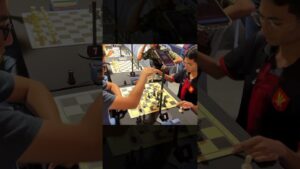 DID NOT SEE THAT #chess #shorts #drama #endgame  #tournament #chessgame #action #competition #sports