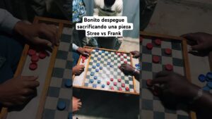 Hermoso despegue con sacrificio de pieza #damas #chess #viralrecomendado