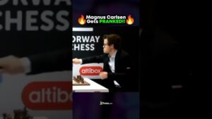 Magnus Carlsen Gets Pranked by Kramnik! #shorts #chess