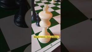 Mate in 2 moves chess problems #ytshorts
