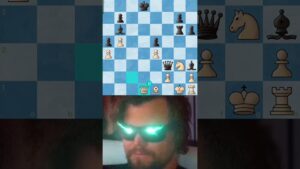 OMG Brilliant Queen sacrifice 💎 #chess #shorts